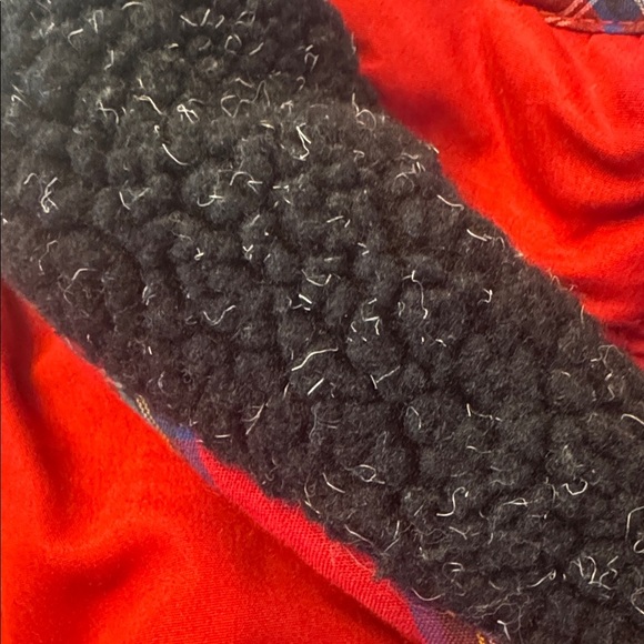 Vintage! Paramount Kids Red Quilted Scottie Jacket with Black Trim, sz 4T - Picture 4 of 16